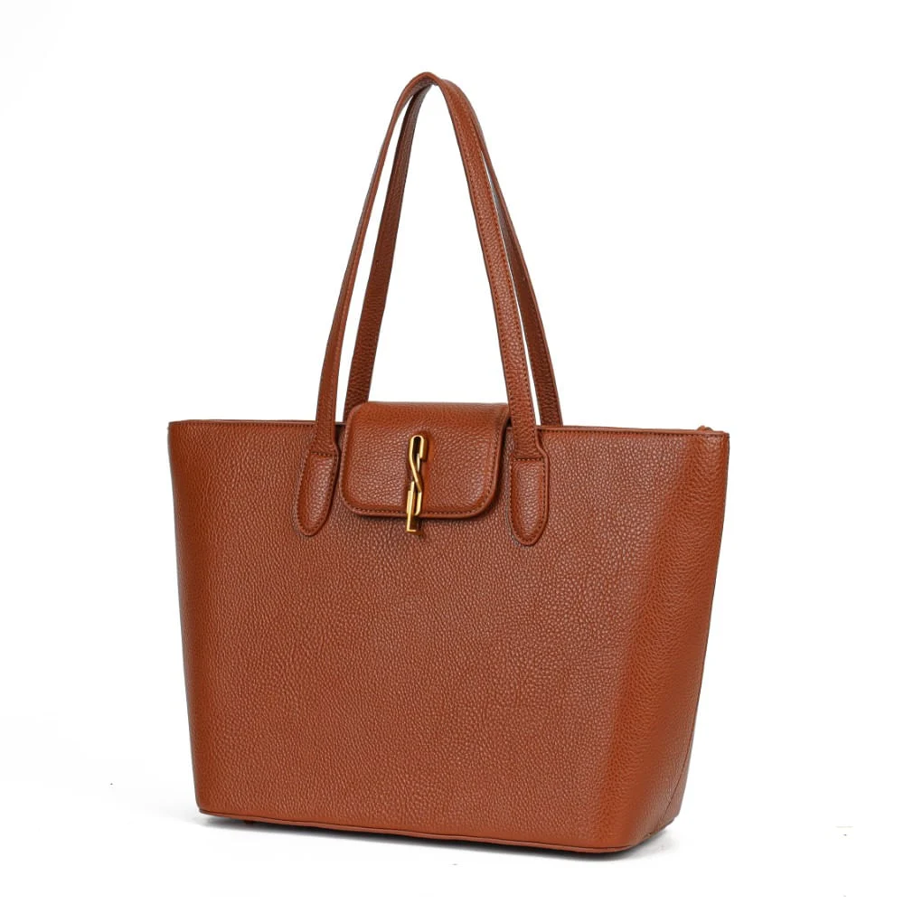 Bolsa shopper grande floater marrom safari - vista 2 de 6
