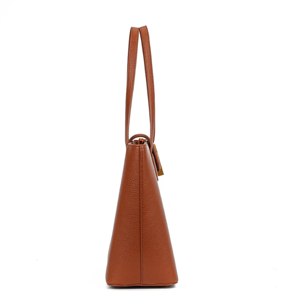 Bolsa shopper grande floater marrom safari - vista 4 de 6