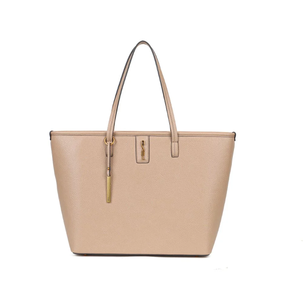 Bolsa shopper grande floater bege - vista 1 de 7