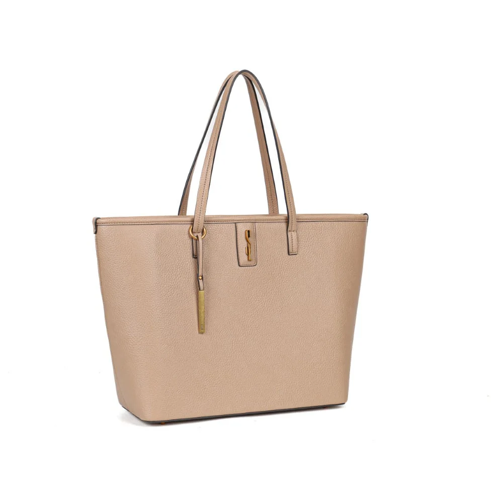 Bolsa shopper grande floater bege - vista 2 de 7