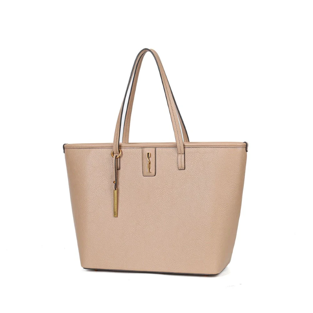 Bolsa shopper grande floater bege - vista 3 de 7