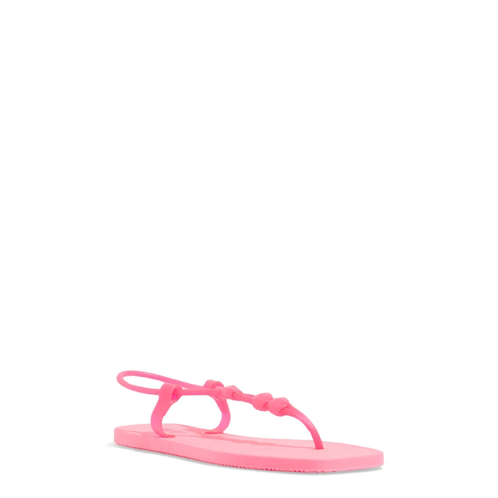 Rasteira Borracha Rosa Chic Jelly - vista 2 de 4