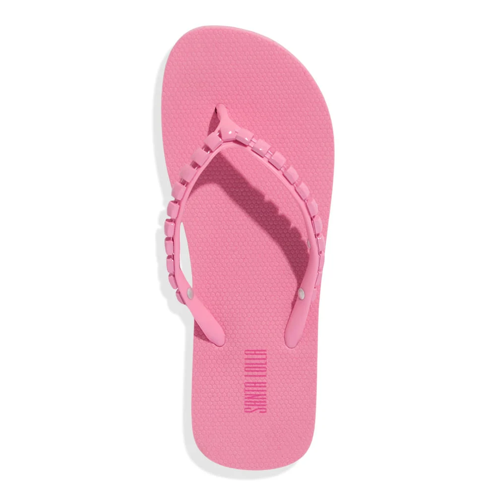 Chinelo Flip Flop Borracha Rosa Chiclete - vista 3 de 4