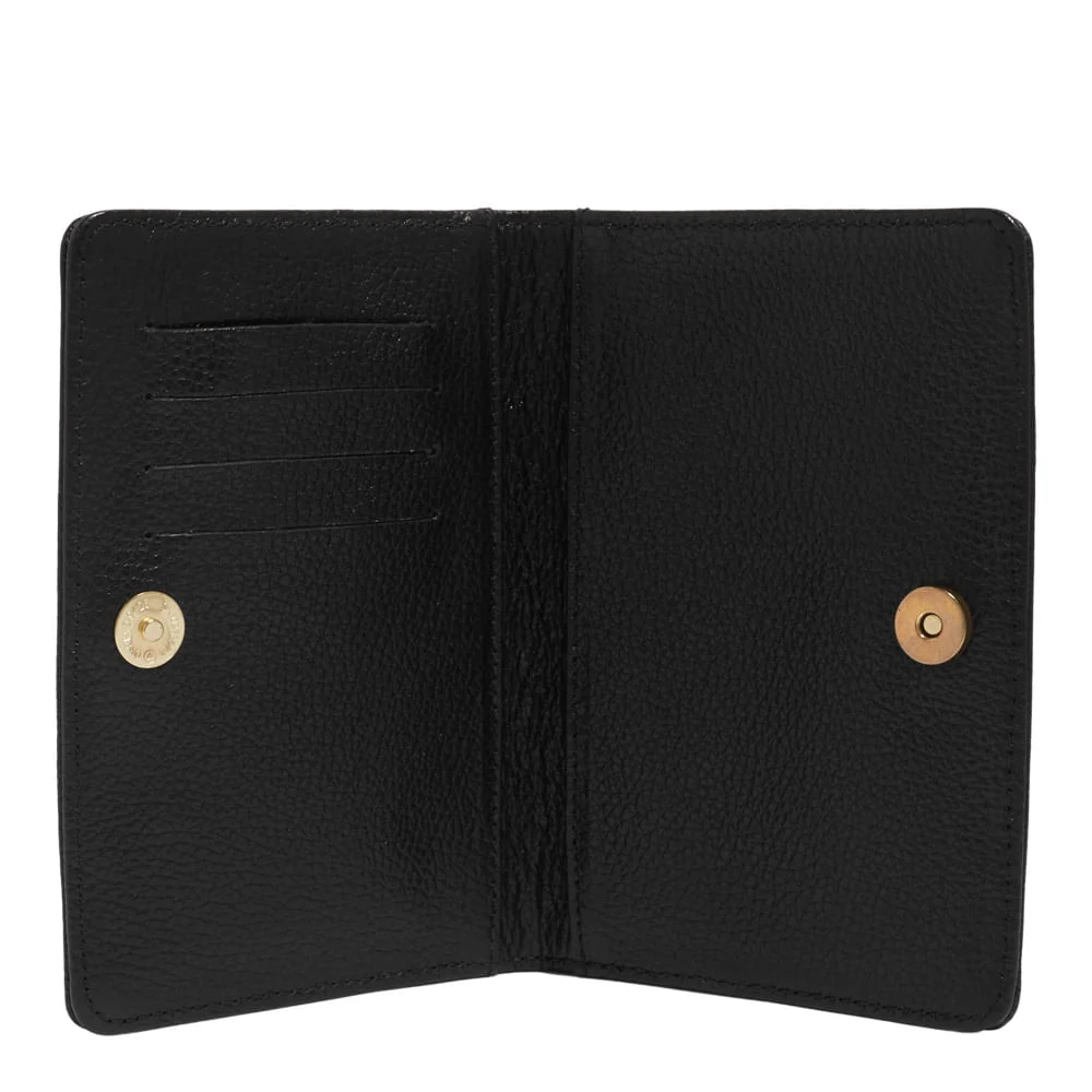 Porta Passaporte Preto Couro Floater - vista 3 de 3