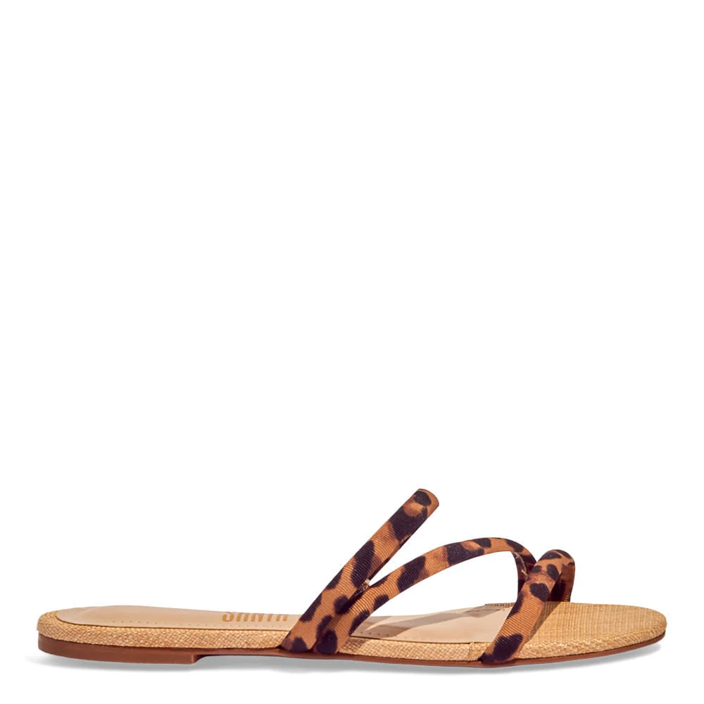 Rasteira Animal Print Estampa Leopardo - vista 2 de 4