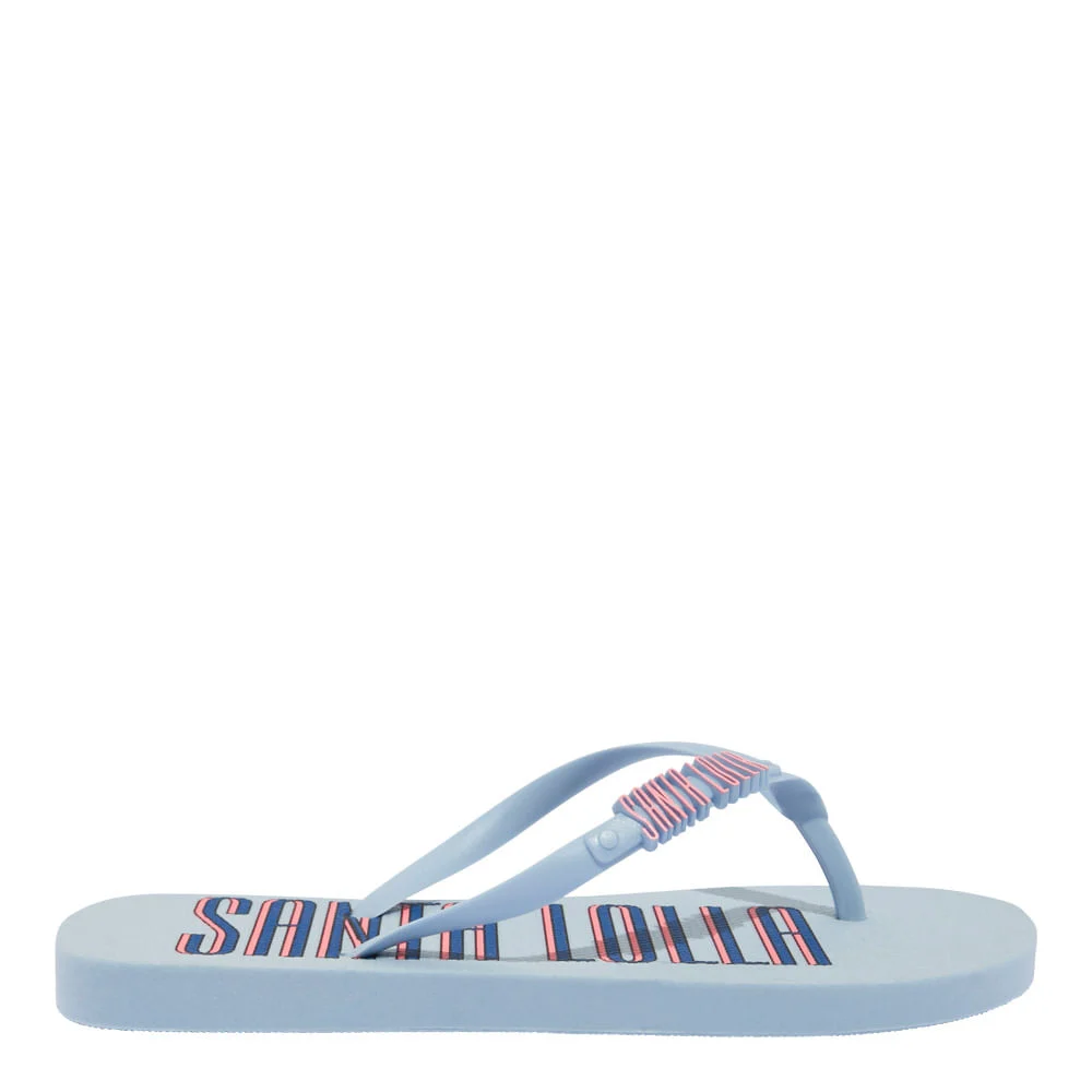 Chinelo Flip Flop Borracha Azul - vista 1 de 5