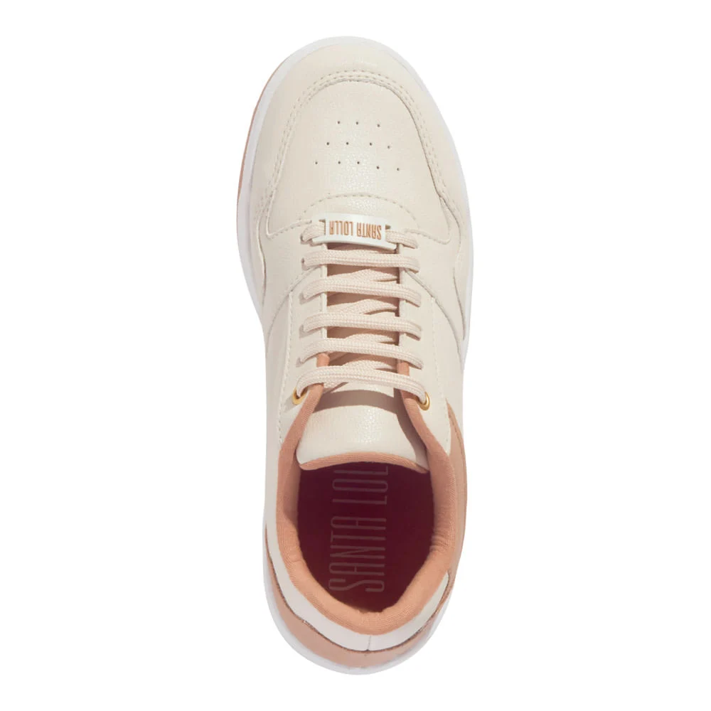 Tenis Floater Lux Off White - vista 3 de 3