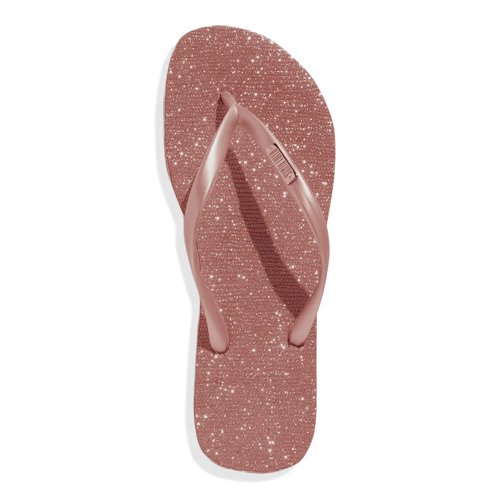 Chinelo Flip Flop Bronze Brilho - vista 3 de 4