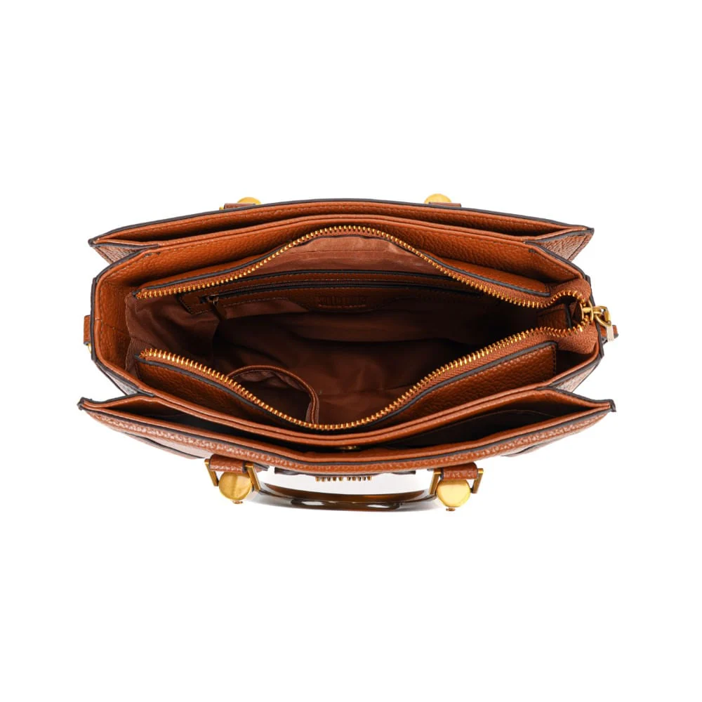 Bolsa Floater Marrom Duas Alças - vista 3 de 6