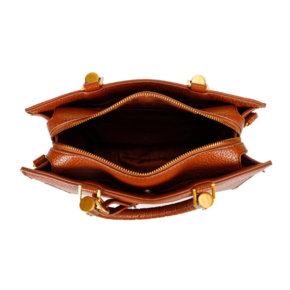 Bolsa Floater Marrom Duas Alças - vista 4 de 7