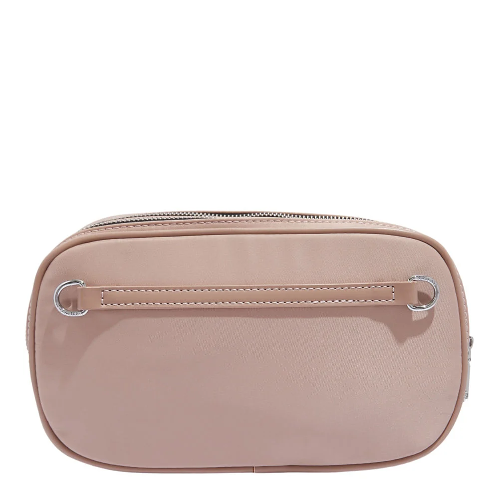 Bolsa Pochete Pequena Nylon Rose - vista 4 de 4