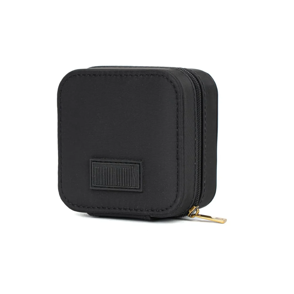 Porta Joia Pequeno Nylon Preto - vista 3 de 7
