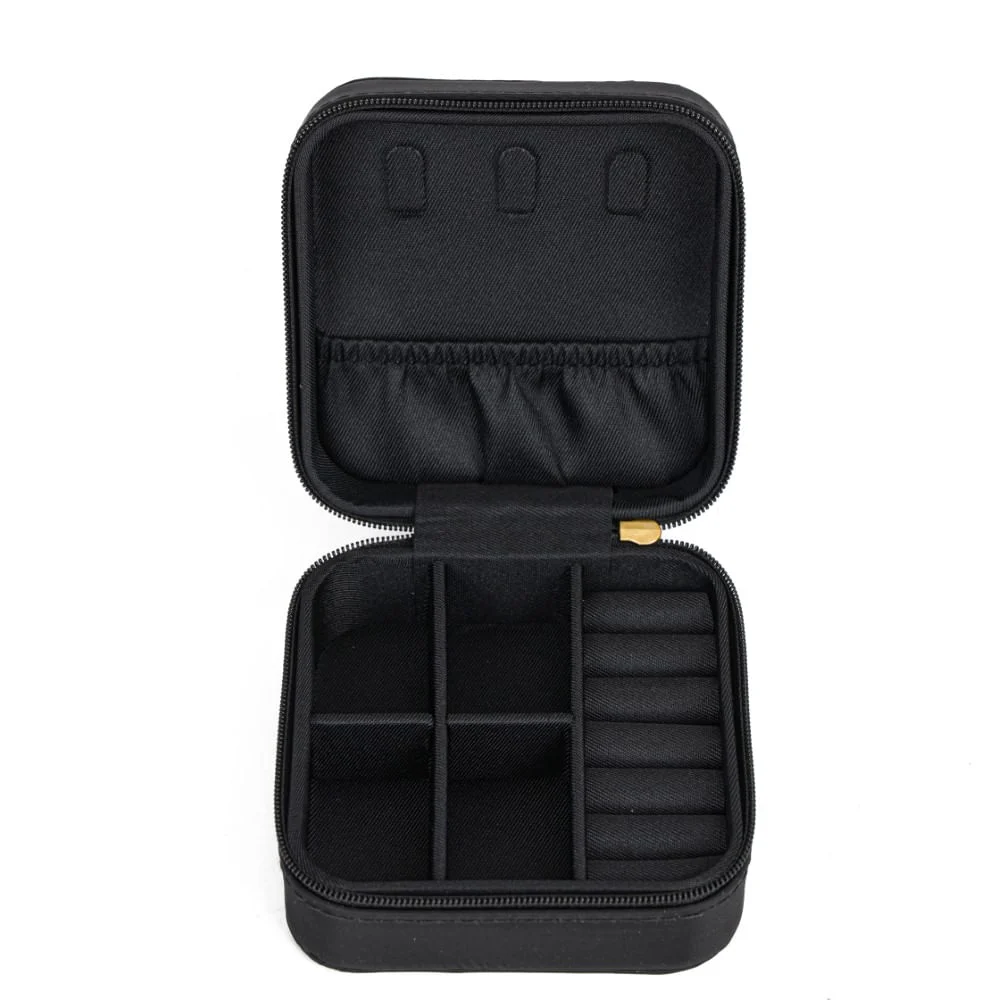 Porta Joia Pequeno Nylon Preto - vista 7 de 7