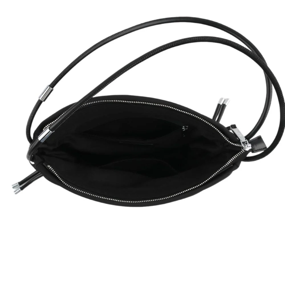 Bolsa Nylon Preto Alça De Mão - vista 4 de 6
