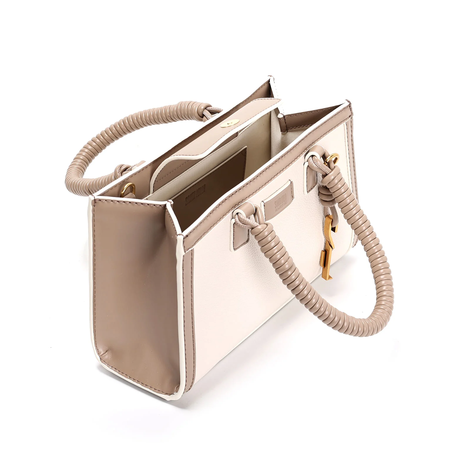 Bolsa Tote Floater Off White Duas Alças - vista 3 de 3