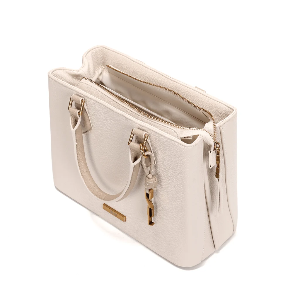 Bolsa Tote Floater Off White Duas Alças - vista 4 de 4
