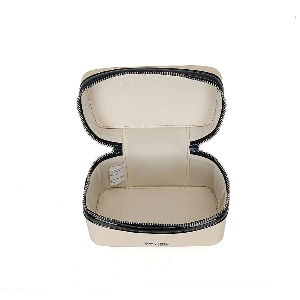Bolsa Soft Preto e Branco Alça de Ombro - vista 5 de 8