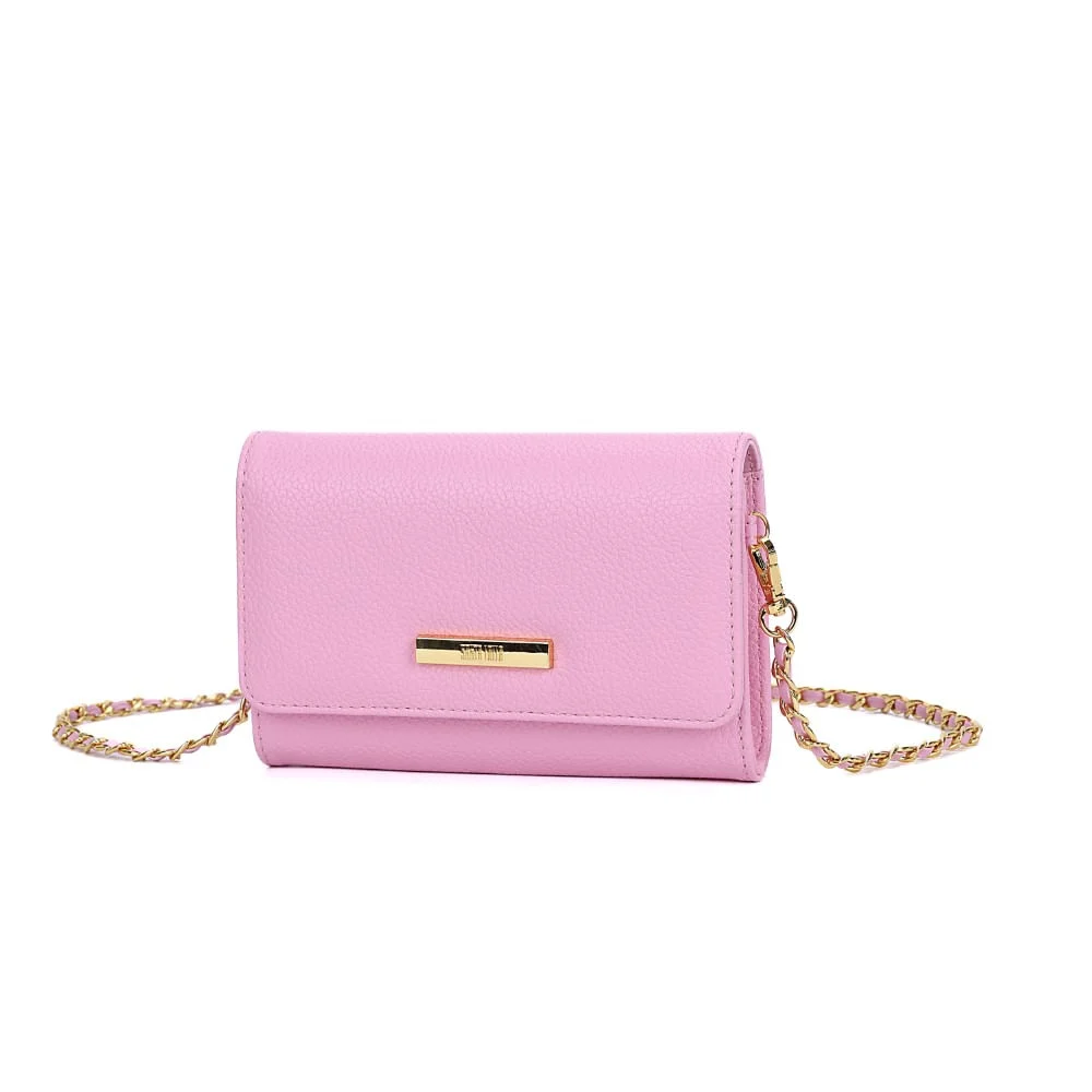 Bolsa Carteira Floater Rosa Cotton Alça de Ombro - vista 3 de 7