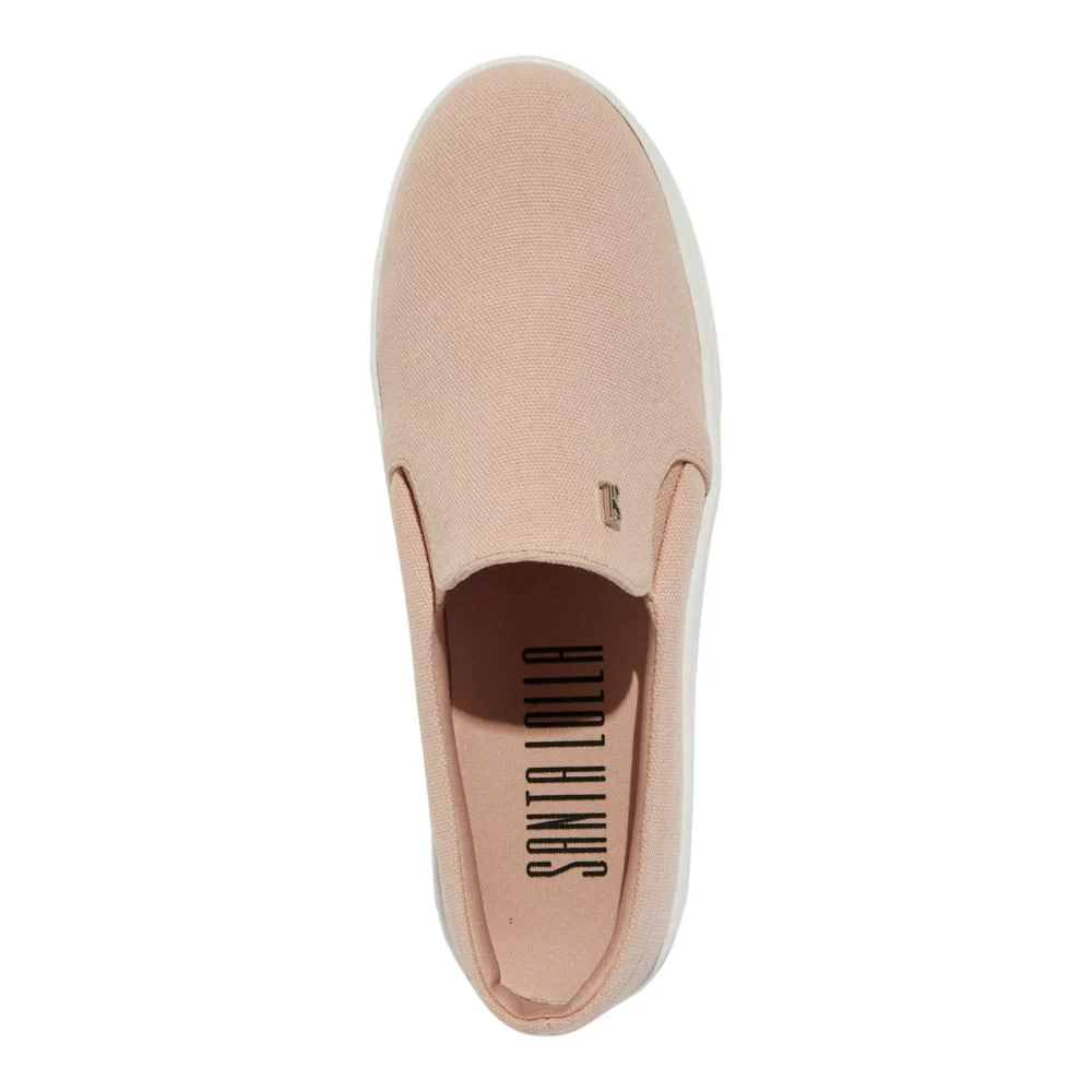 Tênis Slip On Lona Deserto Rose West - vista 4 de 5