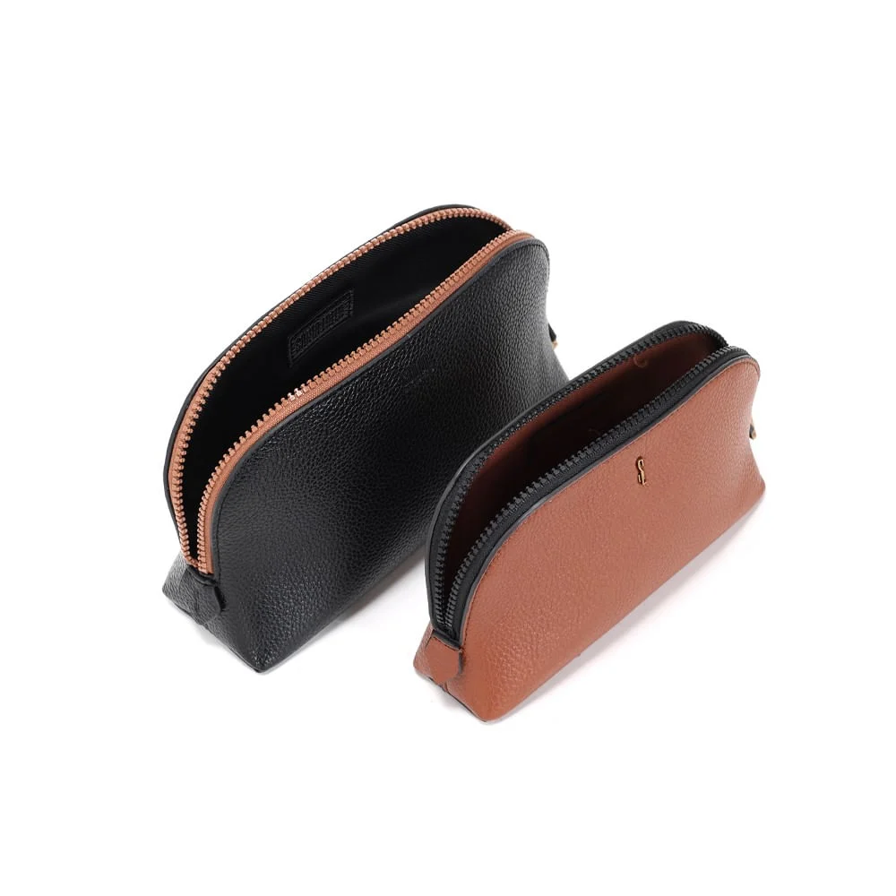 Kit Necessaire Floater Preta E Marrom - vista 3 de 3