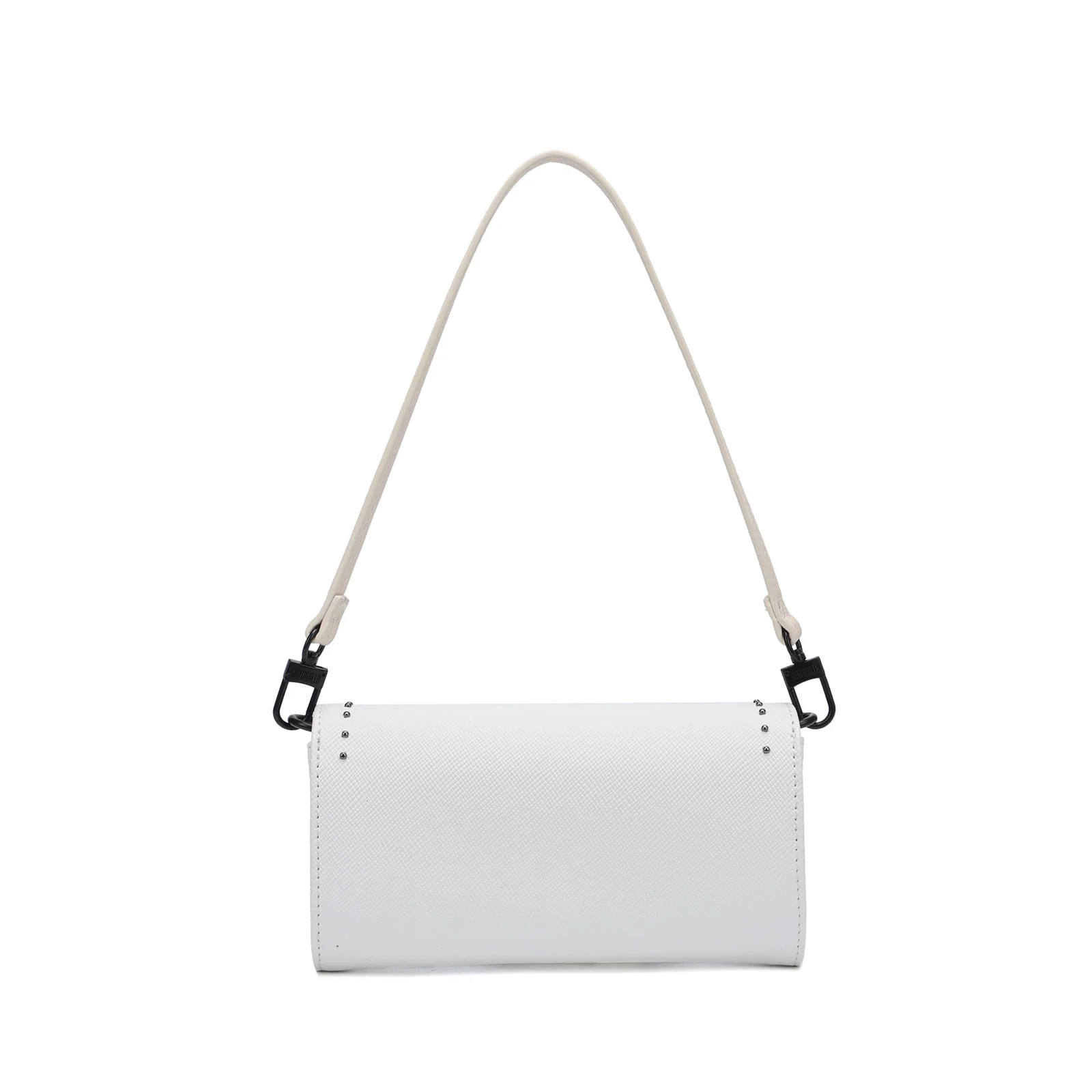 Bolsa Carteira Pequena Risco Off White Alça De Ombro - vista 3 de 4