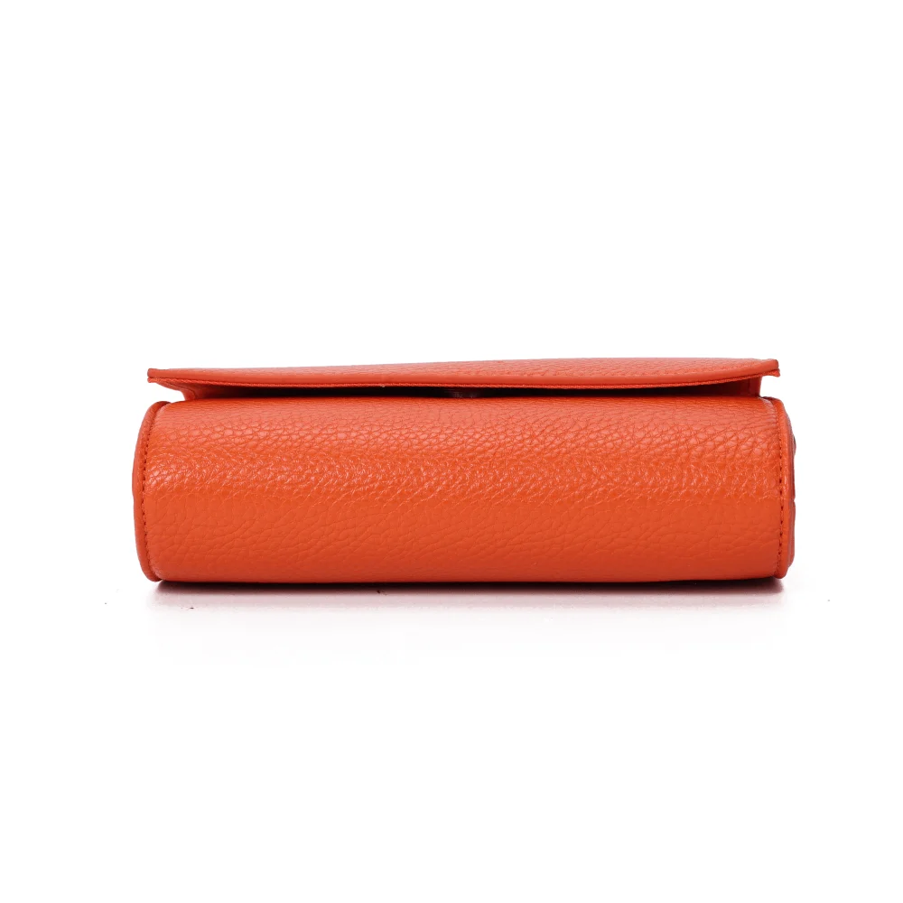 Bolsa Carteira Floater Laranja Caju Alça Transversal - vista 6 de 6