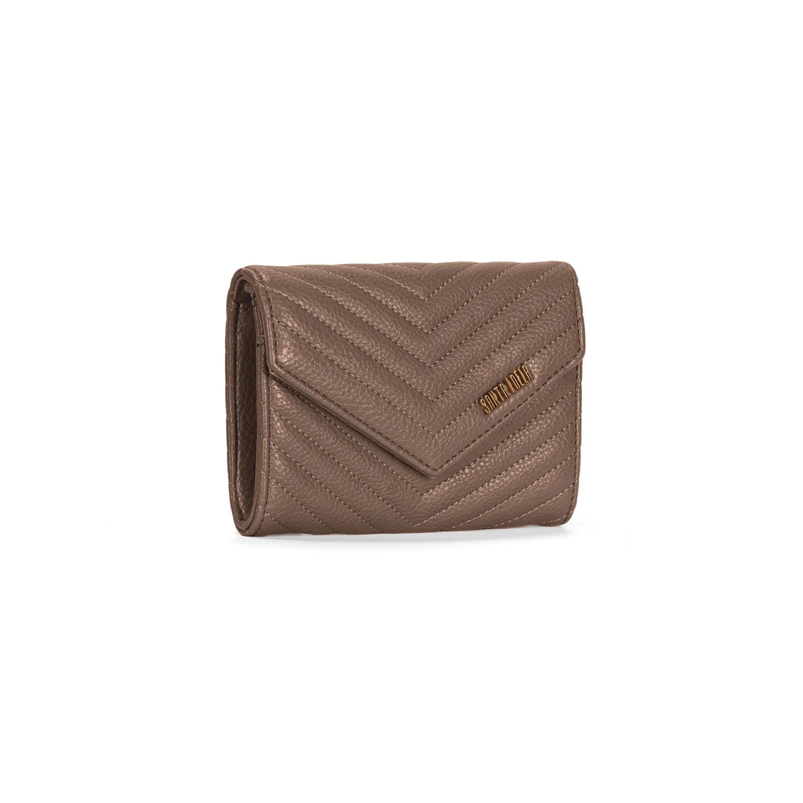 Bolsa Carteira Pequena Floater Marrom Alça Transversal - vista 2 de 3