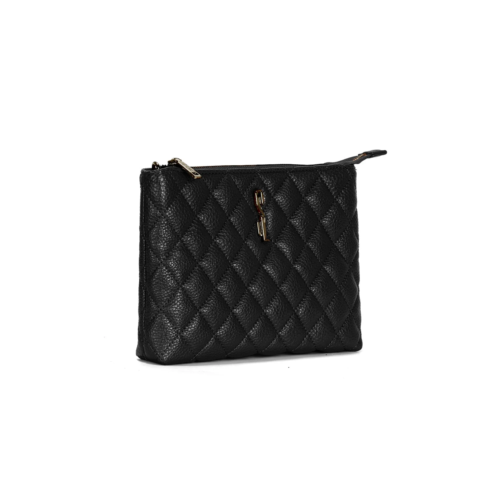 Bolsa Pequena Floater Preto Alça Transversal - vista 2 de 3