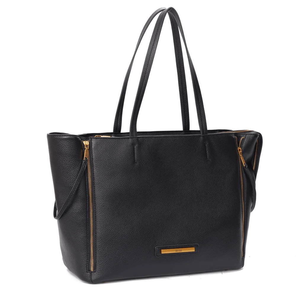 Bolsa Grande Floater Preta Alça De Ombro - vista 2 de 6