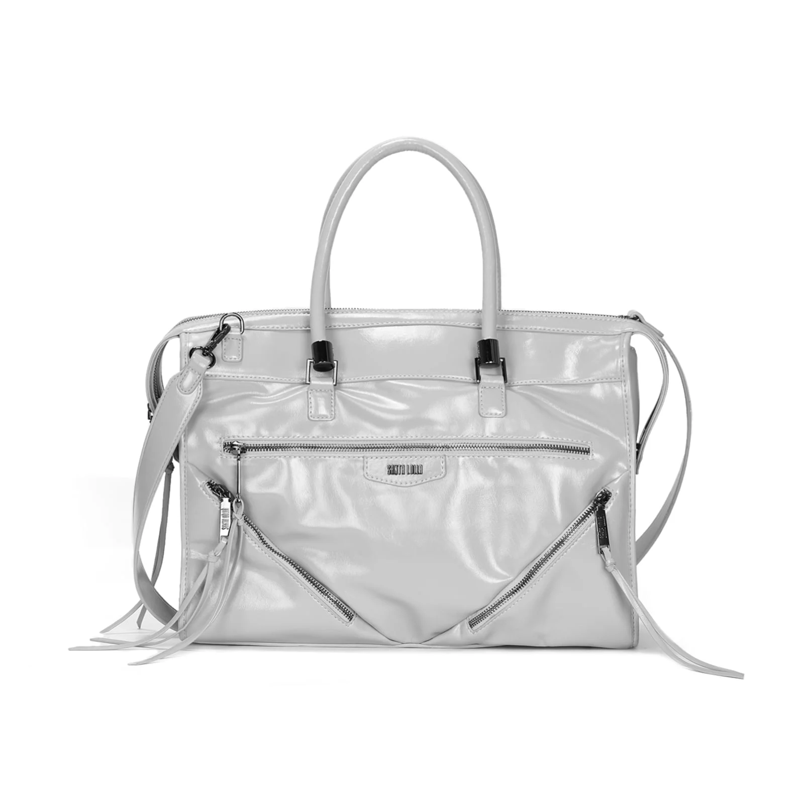 Bolsa Soft Cinza Duas Alças - vista 2 de 4