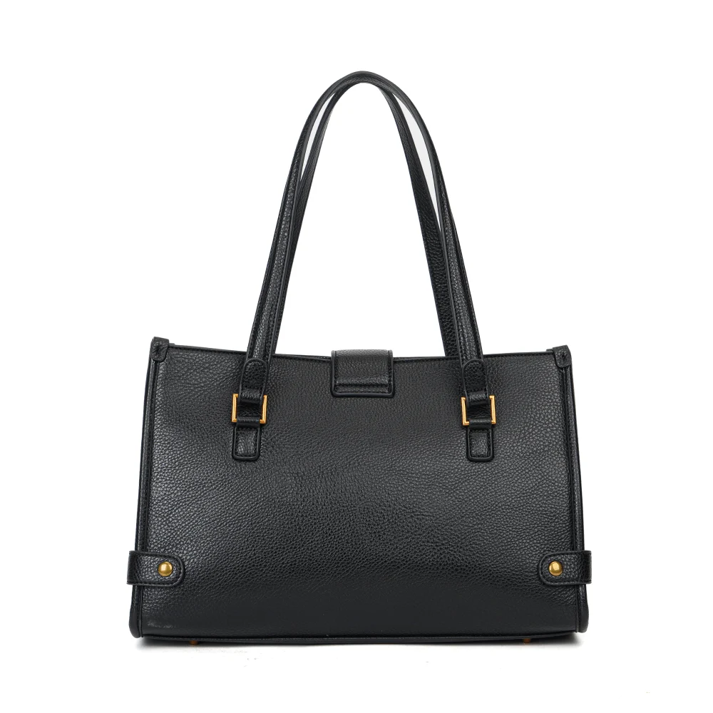 Bolsa Floater Preta Alça De Ombro - vista 5 de 6