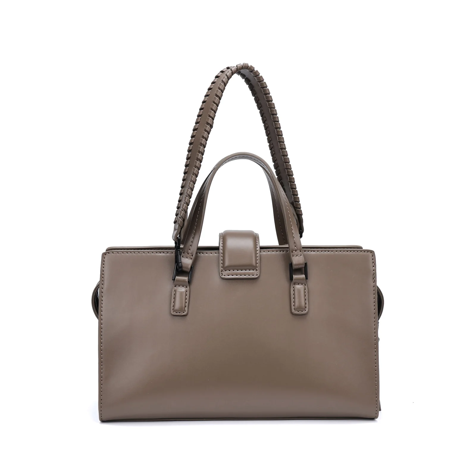 Bolsa Soft Cinza Duas Alças - vista 4 de 6