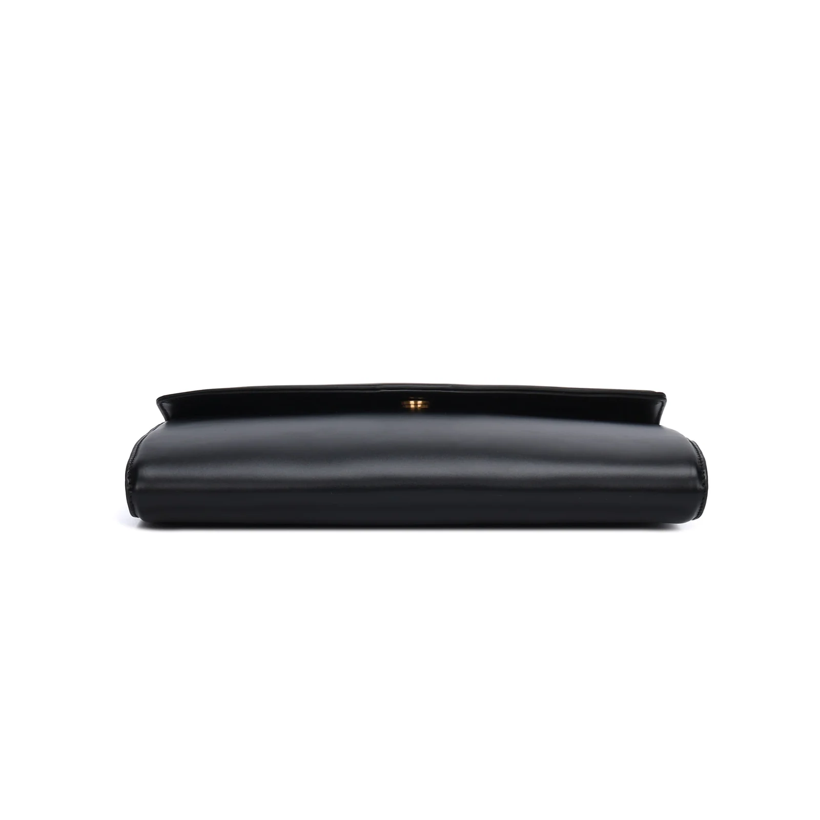 Bolsa Clutch Envelope Soft Preta Alça Transversal - vista 5 de 5