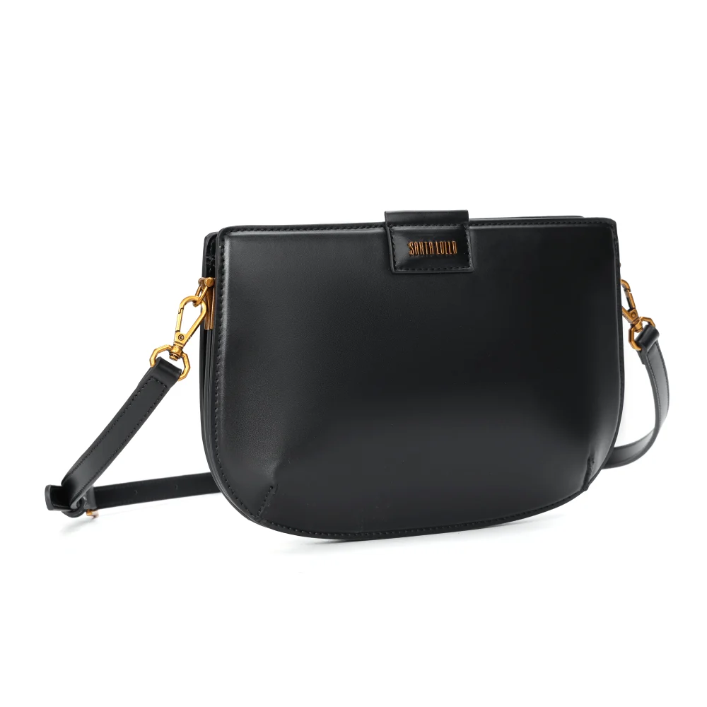 Bolsa Média Soft Preta Alça Transversal - vista 2 de 6