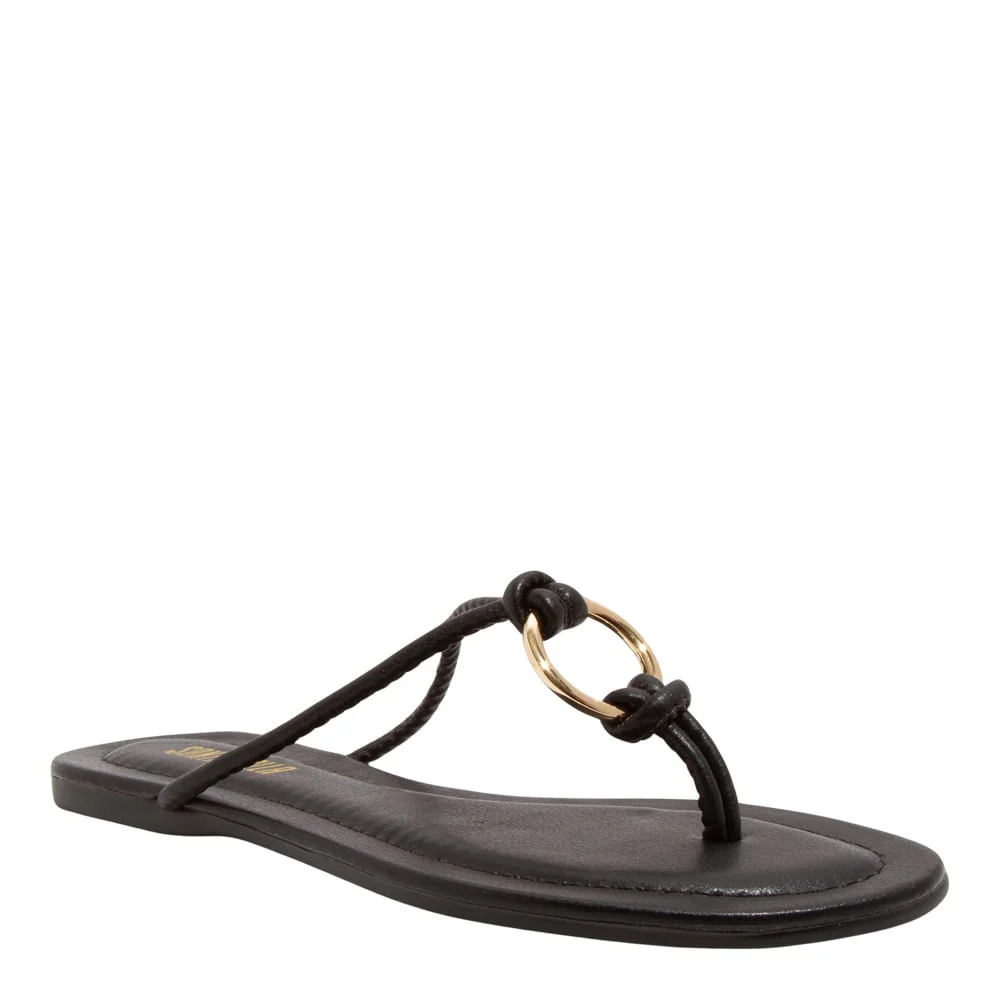 Rasteira Napa Soft Preto - vista 2 de 4