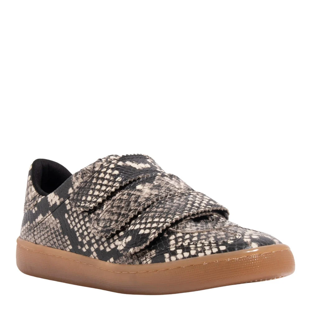 Tênis Couro Velcro Animal Print Estampa Animal Print Cobra - vista 2 de 4