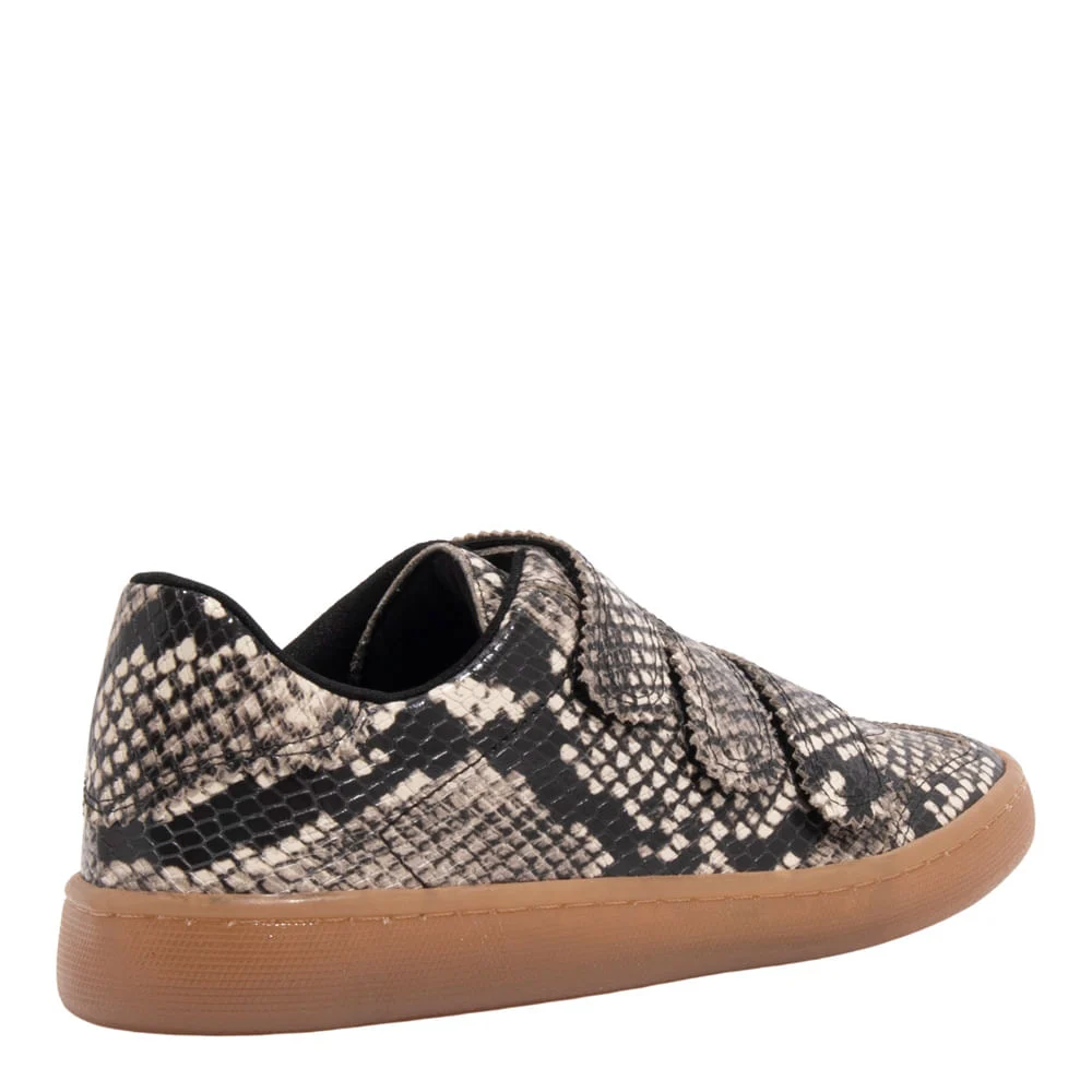 Tênis Couro Velcro Animal Print Estampa Animal Print Cobra - vista 3 de 4