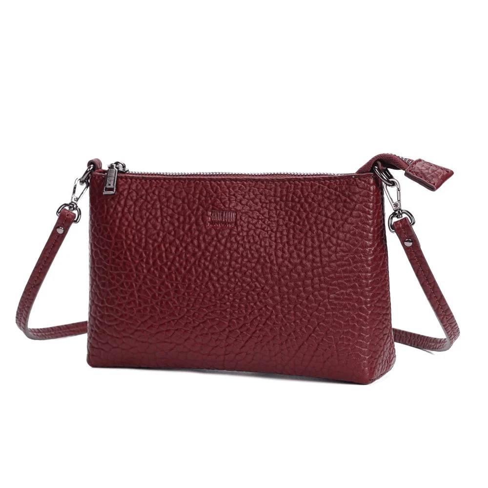 Bolsa Clutch Pequena Floater Vermelho Ruby Alça Transversal - vista 3 de 7