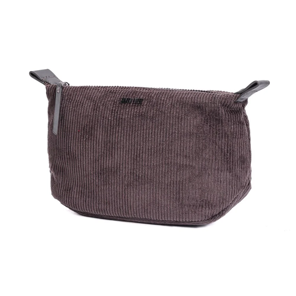Necessaire Veludo Cinza - vista 3 de 7