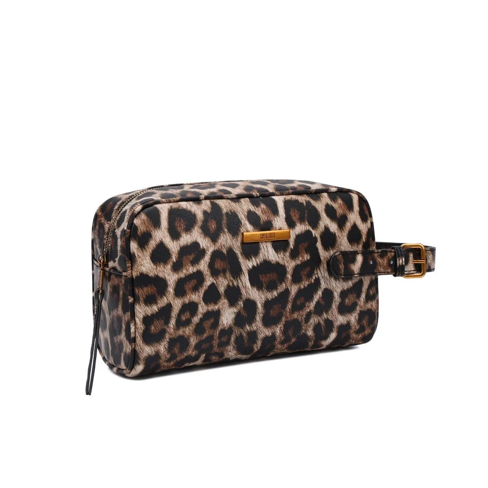 Necessaire Animal Print Onça Alça De Mão - vista 2 de 5