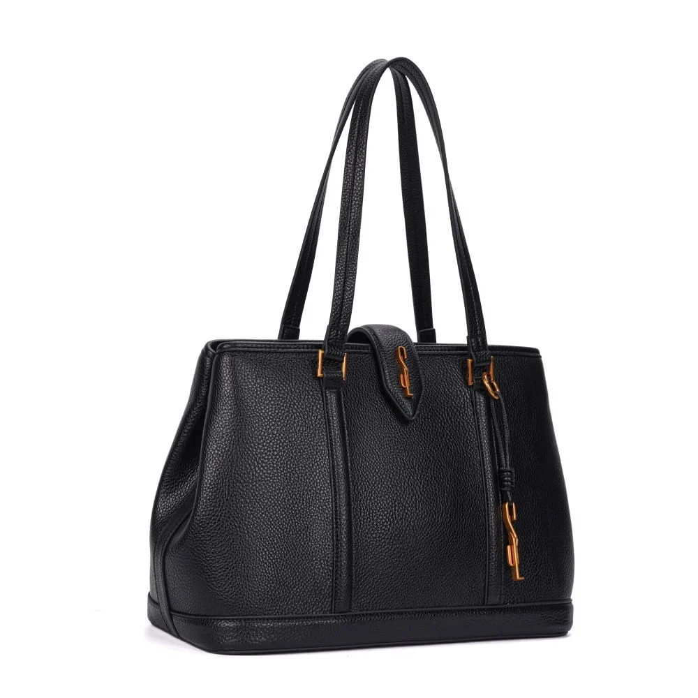 Bolsa Floater Preta Alça De Ombro - vista 2 de 7