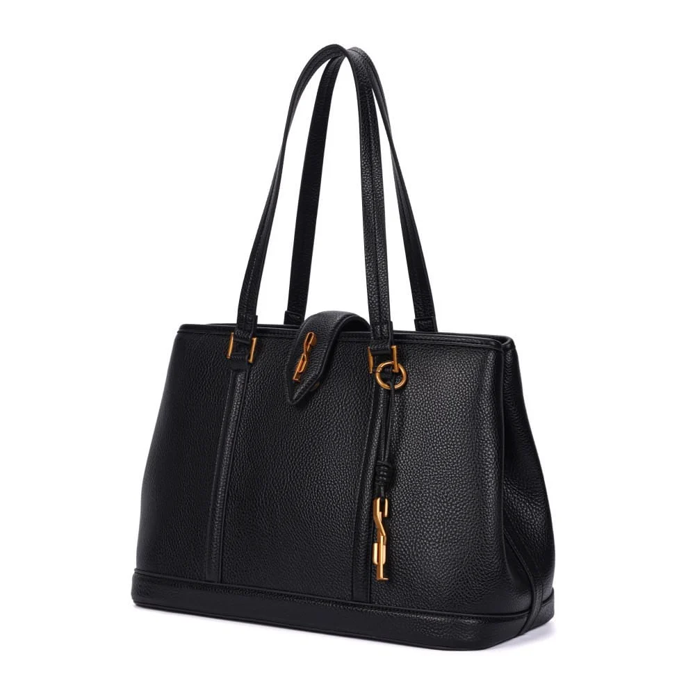 Bolsa Floater Preta Alça De Ombro - vista 3 de 7