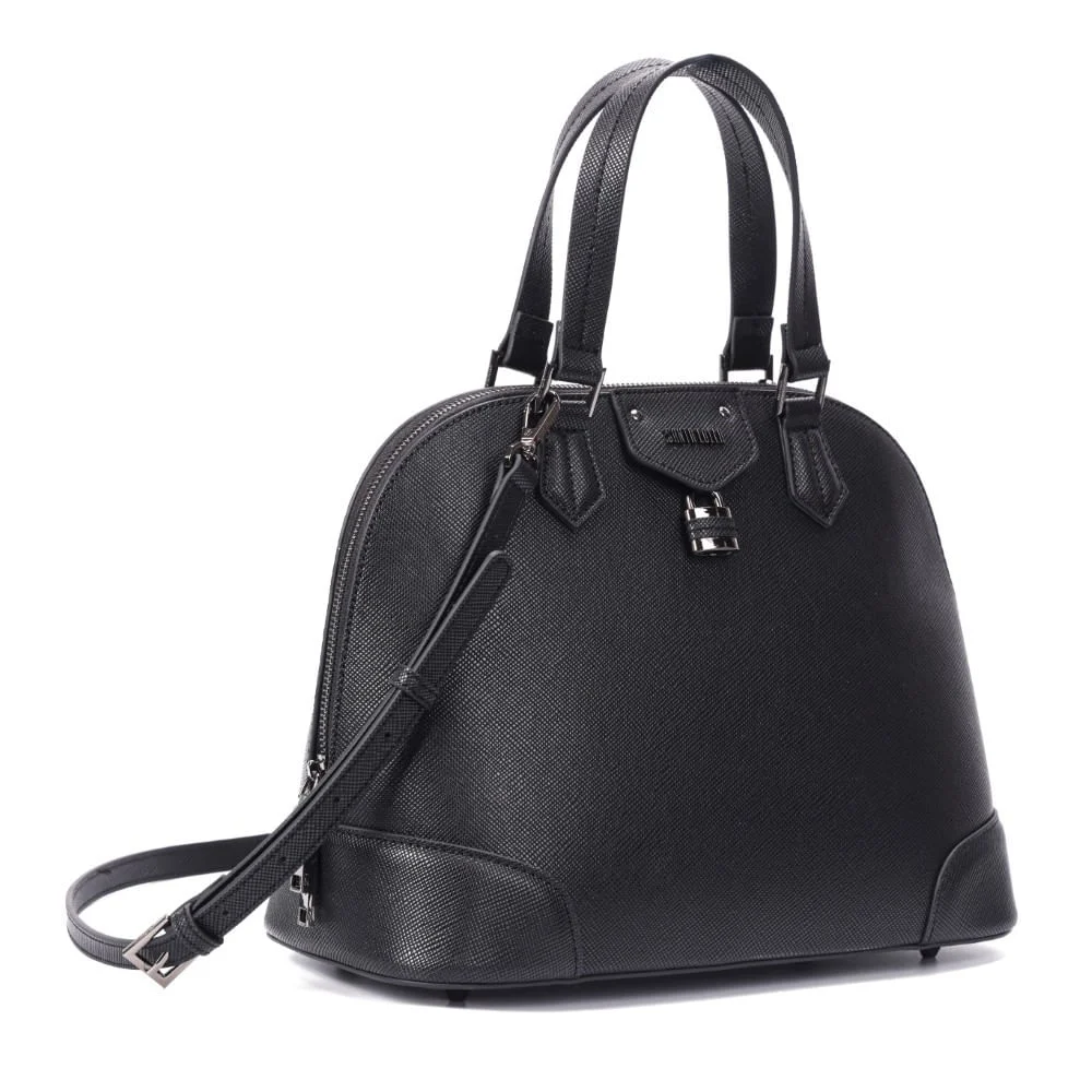 Bolsa Risco Preta Alça Dupla - vista 2 de 6