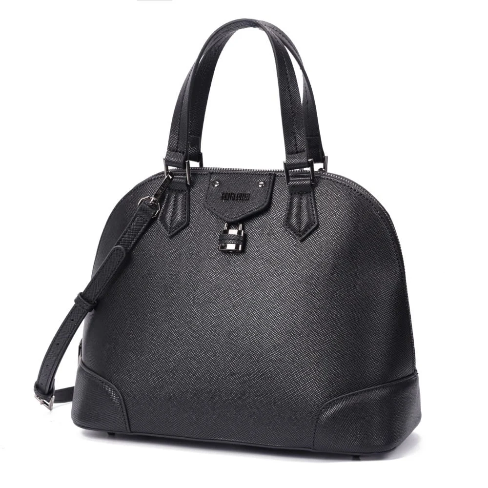 Bolsa Risco Preta Alça Dupla - vista 3 de 6