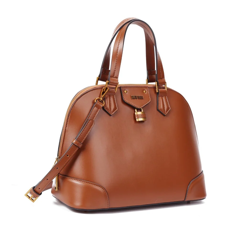 Bolsa Soft Marrom Safari Alça Dupla - vista 2 de 7
