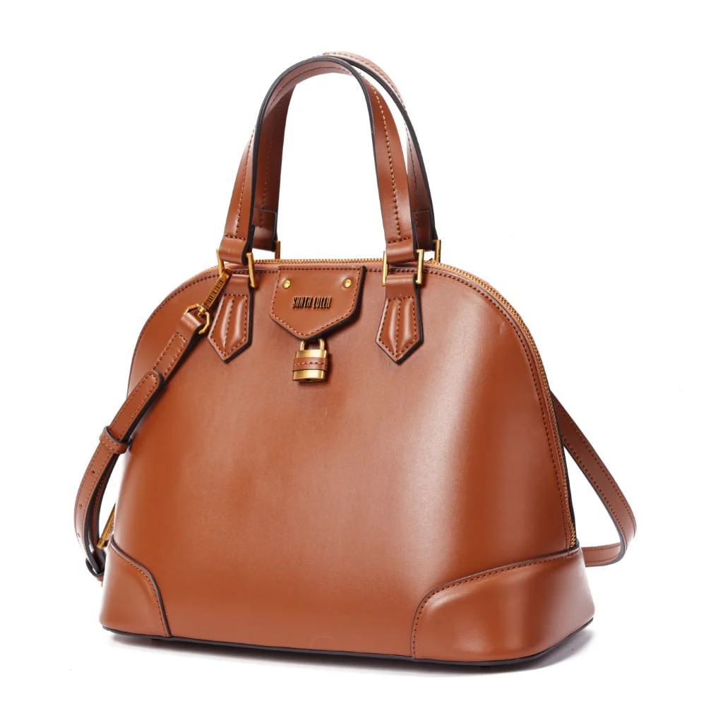Bolsa Soft Marrom Safari Alça Dupla - vista 3 de 7
