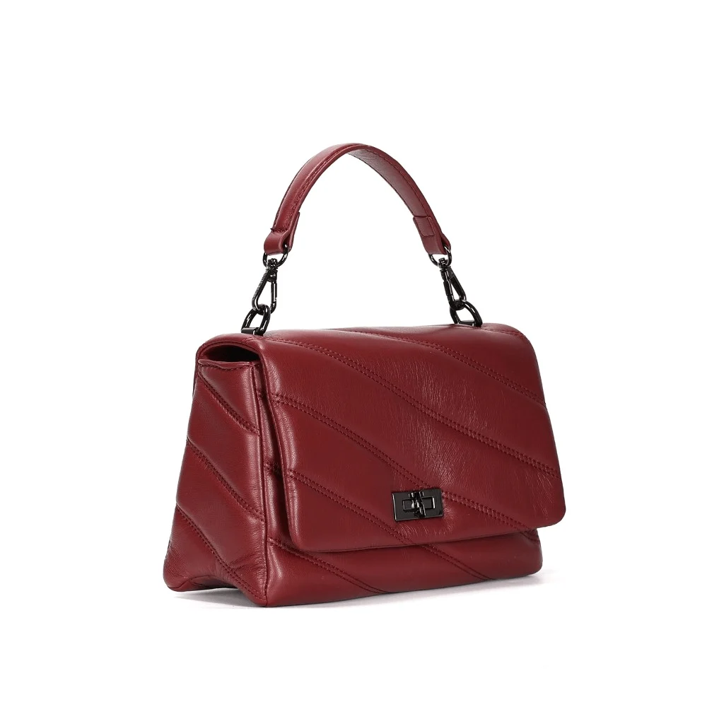 Bolsa Soft Vermelha Ruby Alça Dupla - vista 2 de 3