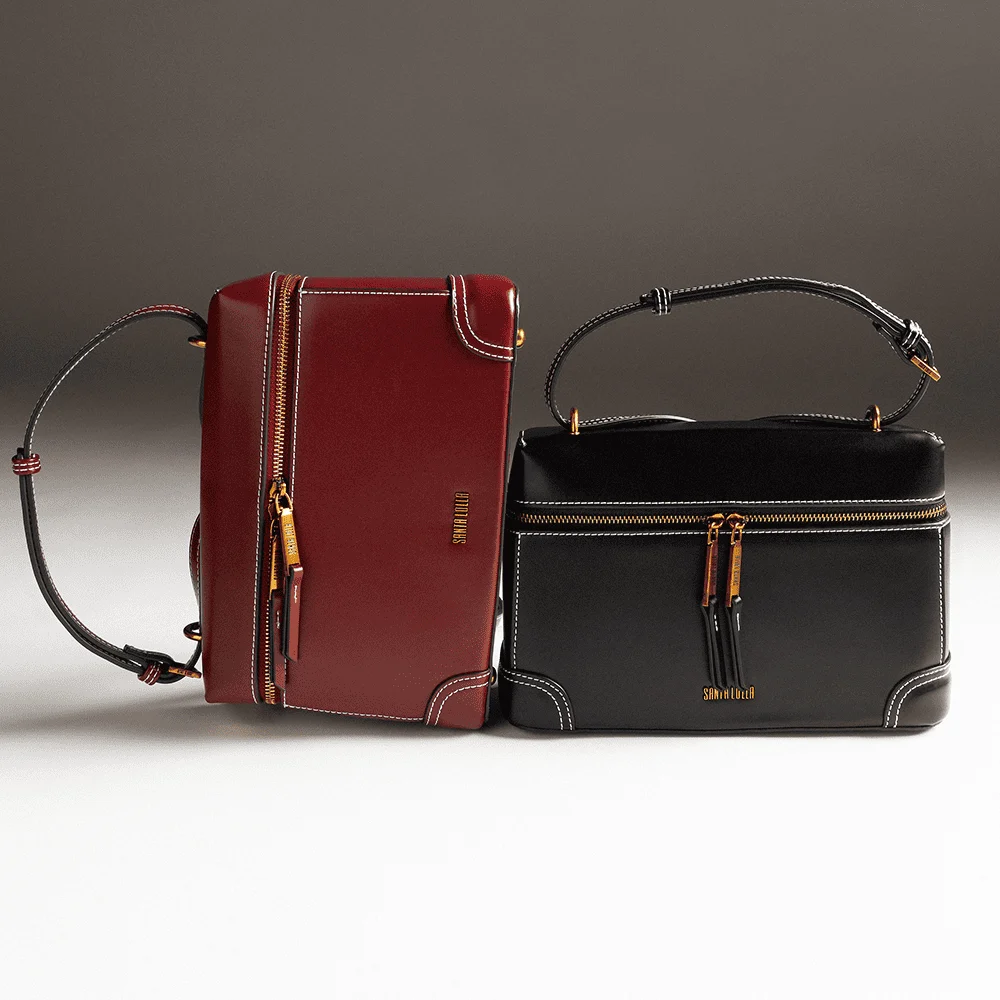 Bolsa Frasqueira Soft Vermelho Ruby Alça De Ombro - vista 3 de 8