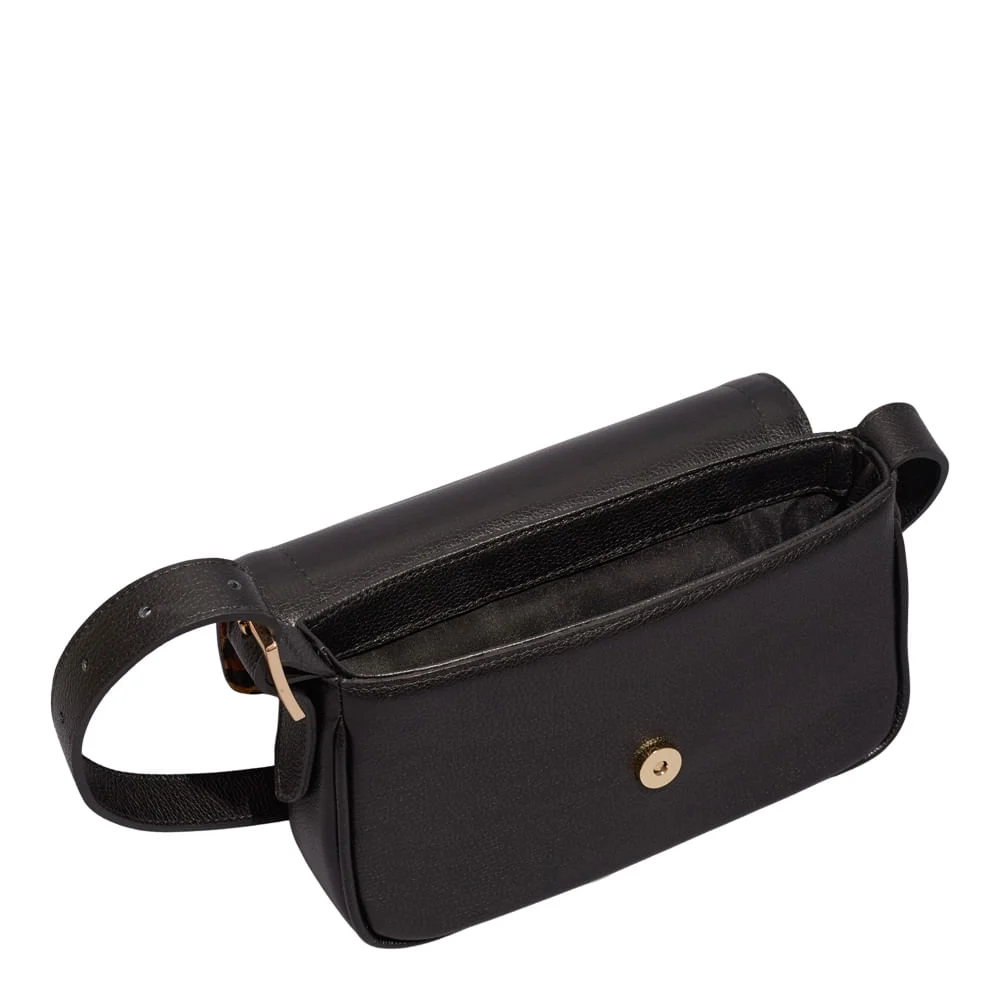 Bolsa Couro Pelo Animal Print Onça Alça De Ombro - vista 3 de 3