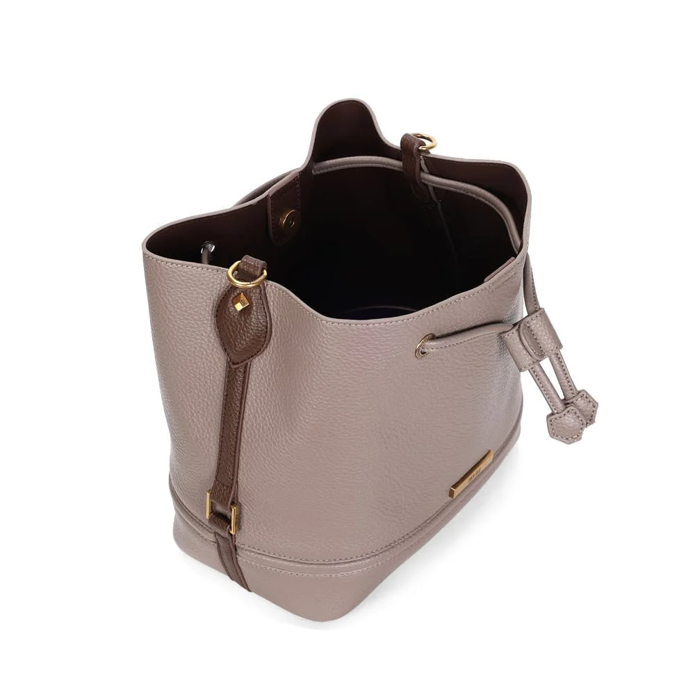 Bolsa Bucket Floater Cinza Transversal - vista 4 de 4